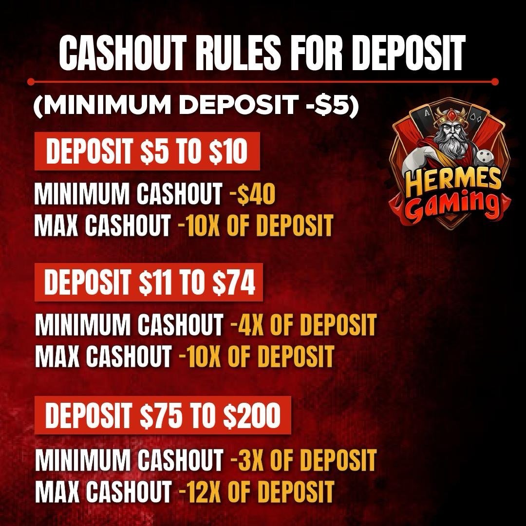 Cashout Rules